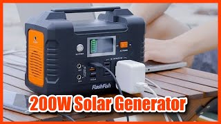 200W FlashFish Portable Solar Generator Teardown Review [Tagalog w/english subs]