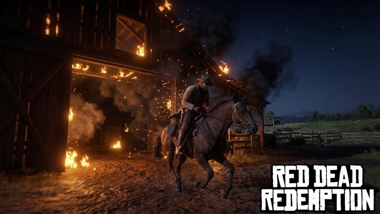 Let’s play Red dead redemption | Part 8 | The barn is on fire