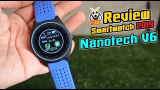 Review Smart Watch2019 (วัดหัวใจได้) Nanotech V9 by T3B
