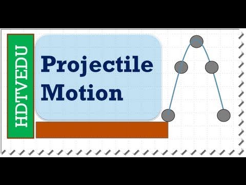 1 of 8 | HDTVEDU | Projectile Motion | Maximum Hei...