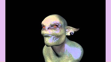 Orc face animation in 3Ds Max