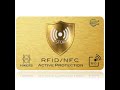 RFID / NFC Blocking Card HIKERS - Credit Card Protector