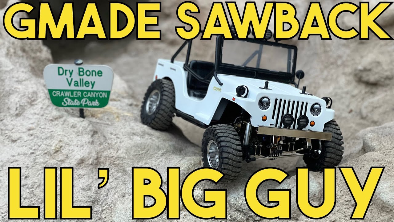 GMADE SAWBACK クローラー Crawler Canyon Presents: Gmade Sawback Sports - YouTube