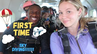 First Time Skydiving!!!