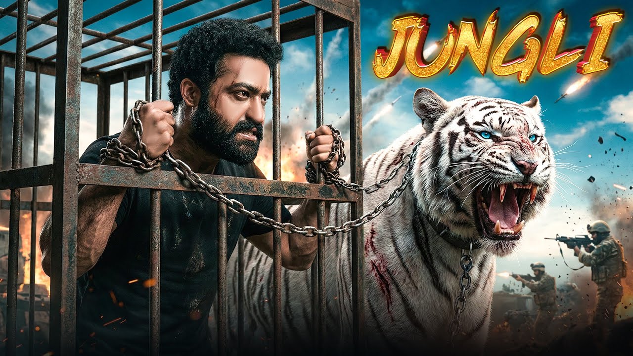JUNGLI (2026) | Jr Ntr | Full South Action Blockbuster Movie | Hindi Dubbed HD