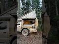 Home built truck camper ASMR setup #vanlife #diycamper