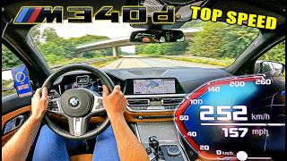 700NM BMW M340d G21 is BETTER than an M340i AND M3 on AUTOBAHN!?