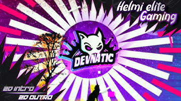 Devnatic,V8||2D Intro||Paid|Made On Android 100%