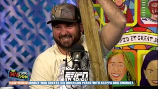 Sarah Spain Shows Off Her Rap Game