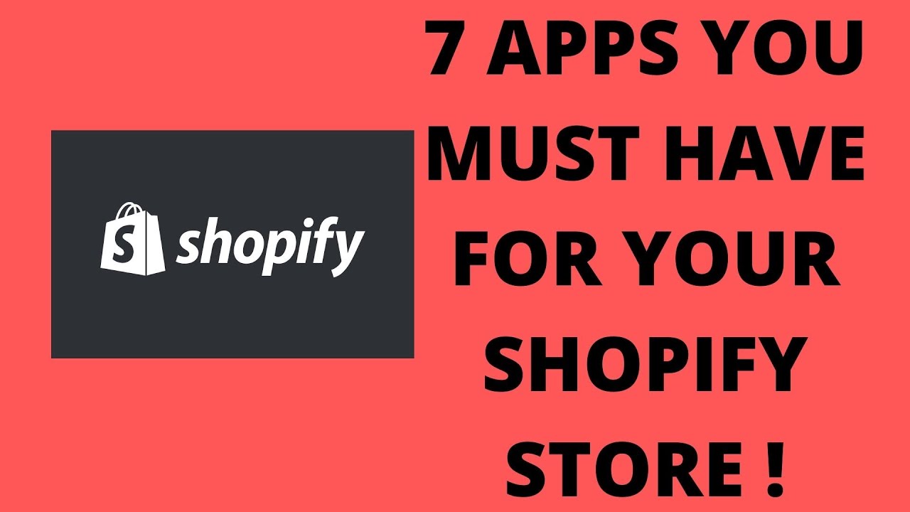Top 7 Shopify Apps You SHOULD be using in 2021 (Ecommerce TIPS)