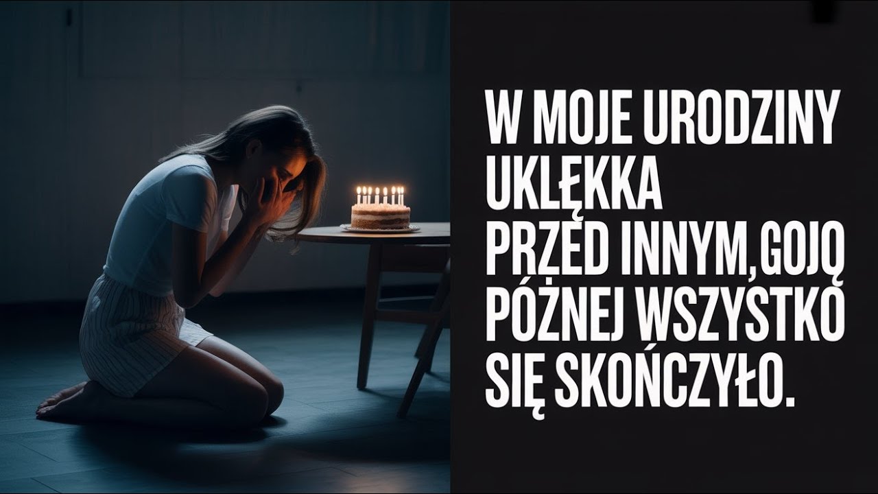 „W moje urodziny uklękła przed innym. Godzinę później wszystko się skończyło.”