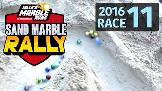 Sand Marble Rally 2016 Race 11 (Very Long) - Jelle's Marble Runs