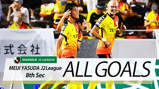 Ｊ２第8節の全ゴールまとめ！ALL GOALS:明治安田生命Ｊ２第8節