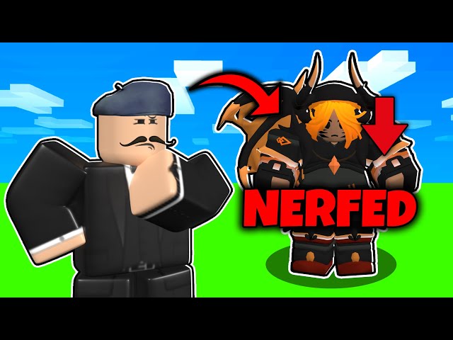 พวกเขาจำเป็นต้องหยุด NERFED Kaliyah Kit (Roblox Bedwars) - BiliBili