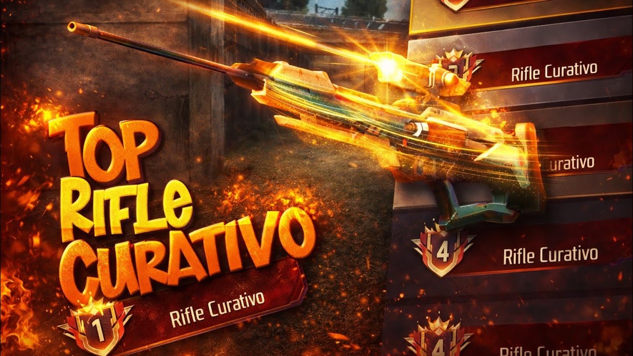 Consegui entrar al top en menos de 1 semana con el rifle curativo con estos trucos