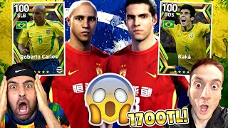 100 KAKA ! 100 ROBERTO CARLOS VE 3 EFSANE ÇIKTII  EFOOTBALL 2023 PES TOP AÇILIMI !