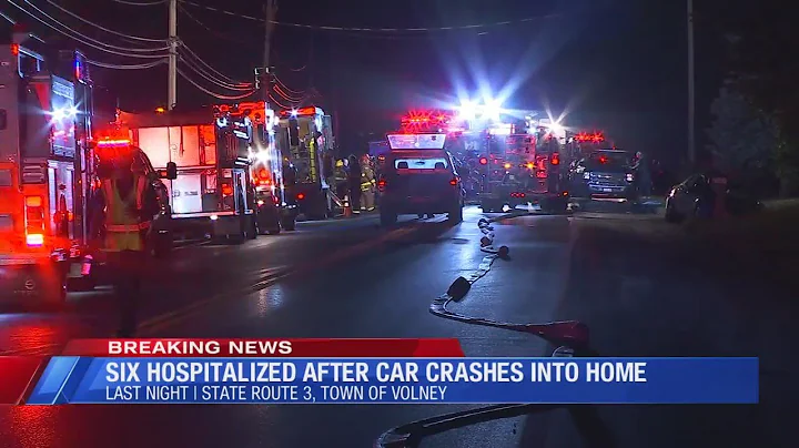 Driver crashes stolen vehicle into Volney home after fleeing Sheriff's Deputies