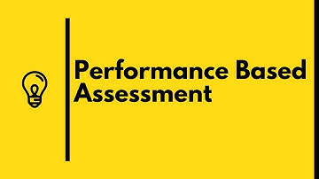 Performance-Based Assessment