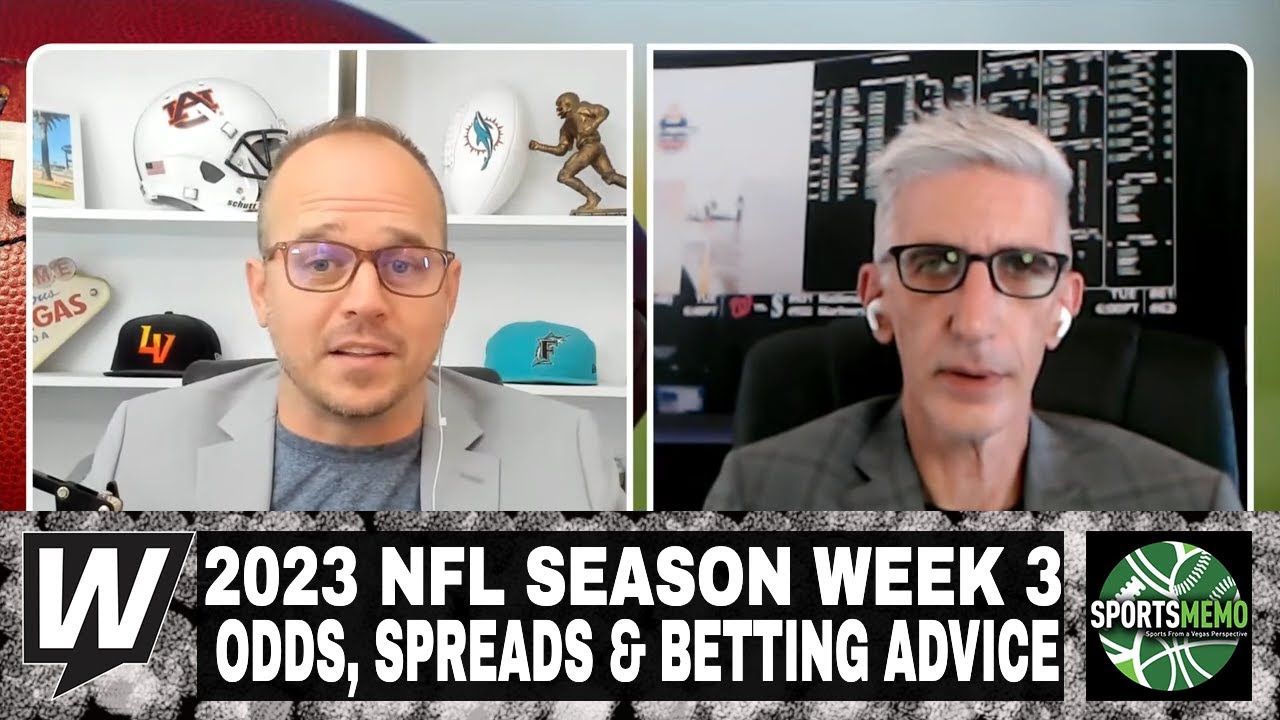 The Opening Line Report 2023 NFL Season Week 3 Odds & Spreads NFL