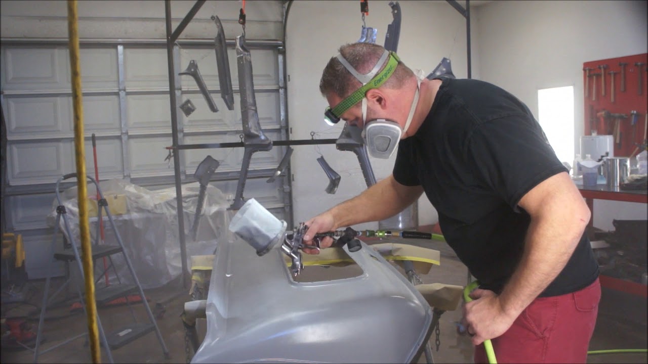 Spraying SPI epoxy YouTube