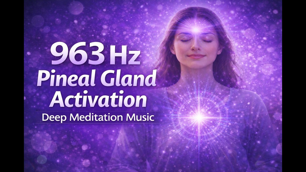 963 Hz – Pineal Gland Activation | Third Eye Awakening Meditation Music ...