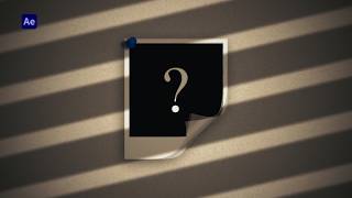 How to Make Realistic Windy Photo Effect - After Effects Tutorial