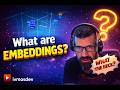 What are embeddings? #AI #embeddings #vectorstores