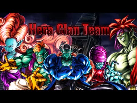 Dragonball Legends Using A Full Hera Clan Team In Pvp Youtube 