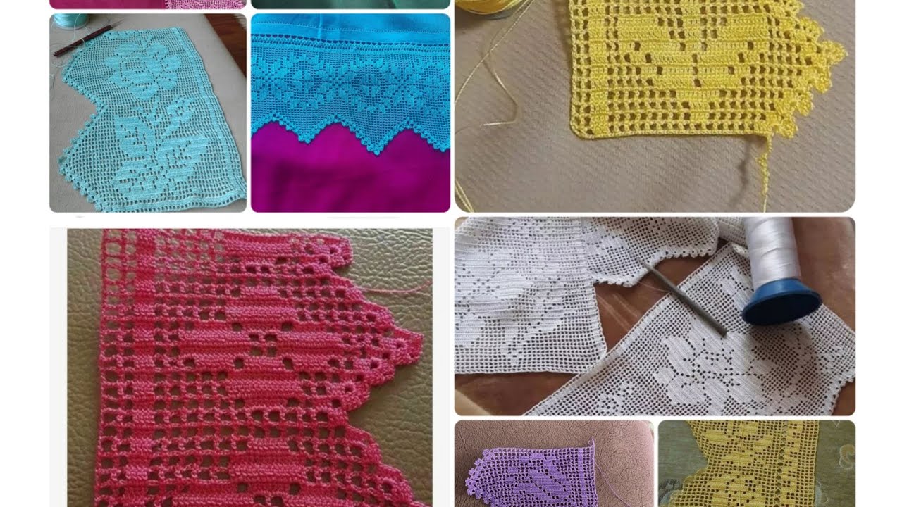 الگوهای فوق العاده عالی و قشنگ بافت یا کتوسر چادر