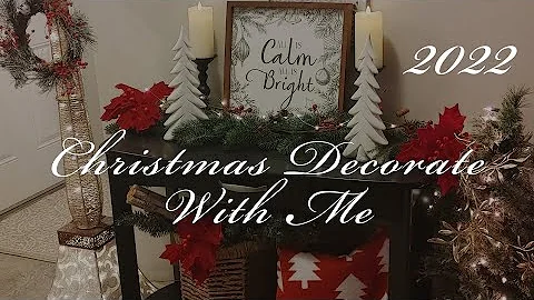 NEW! 2022 COZY CHRISTMAS DECORATE WITH ME