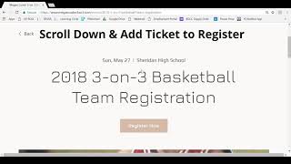 Megan Custer 3-on-3 Online Registration Tutorial