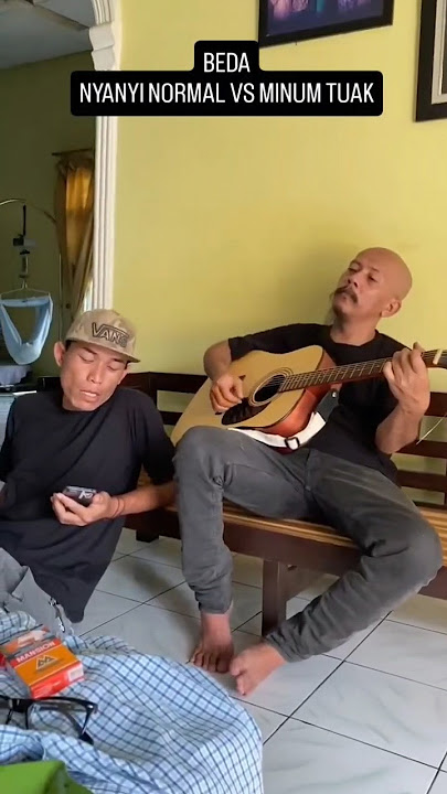 Perbedaan menyanyi normal vs nyanyi setelah habis minum tuak😁‎@ucoxbongax #fypシ゚viral#youtubeshorts
