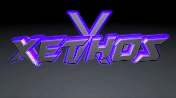 3D text intro that I made in Cinema 4D.