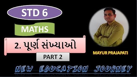 STD 6 MATHS CH 2 WHOLE NUMBERS PART 2