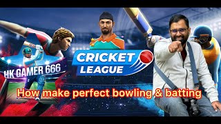 cricket league game : how to make perfect bowling and batting tricks and tips screenshot 5