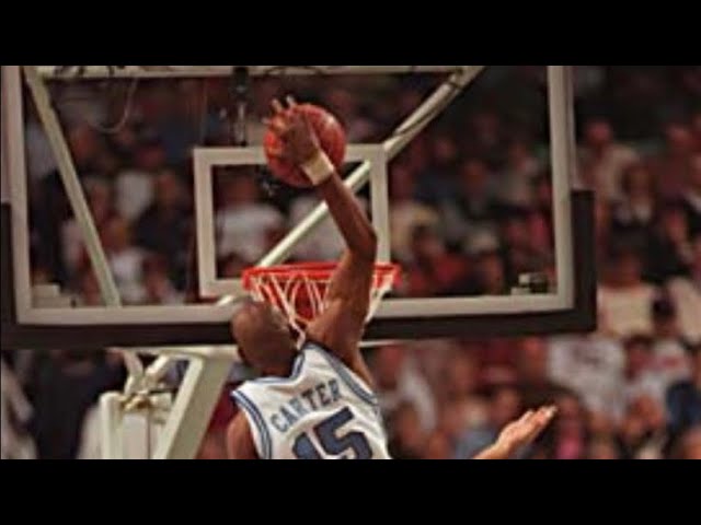UNC Basketball: Rare footage of Vince Carter dunking in high school