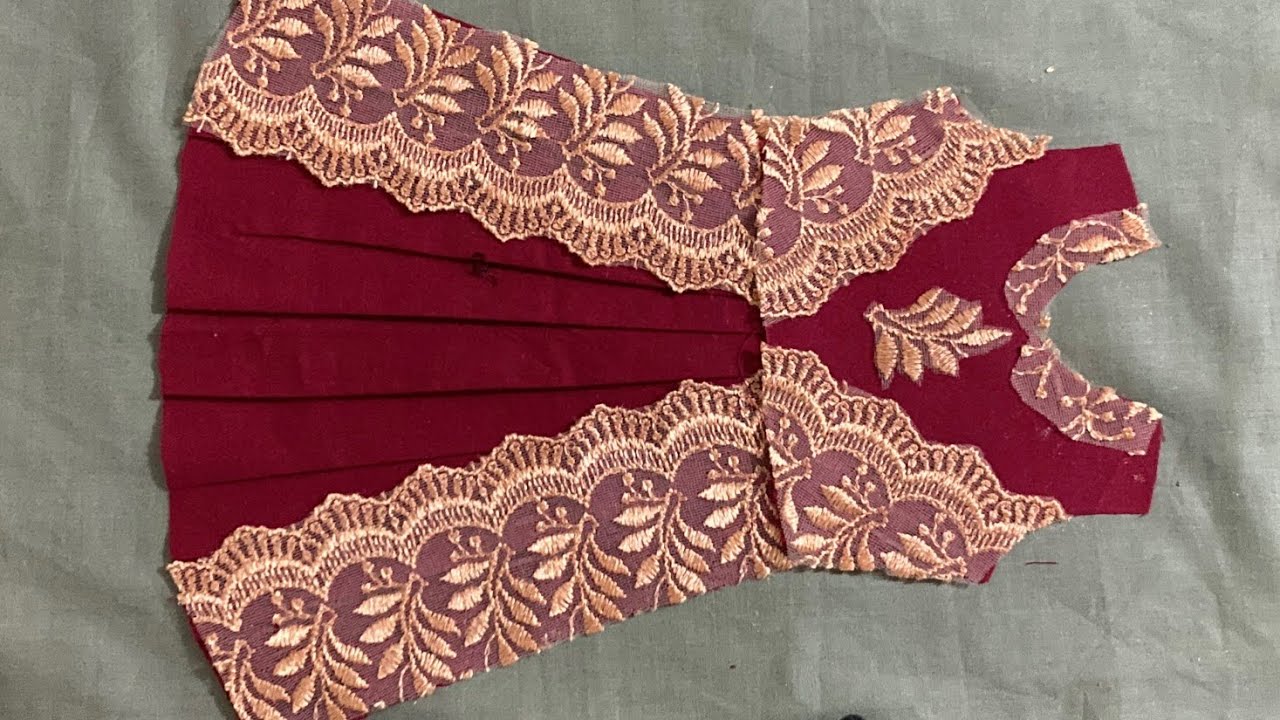 Latest Baby Girl Dress Cutting And Stitching/Baby Dress Tutorial/Sewing Tutorial Design For Girls