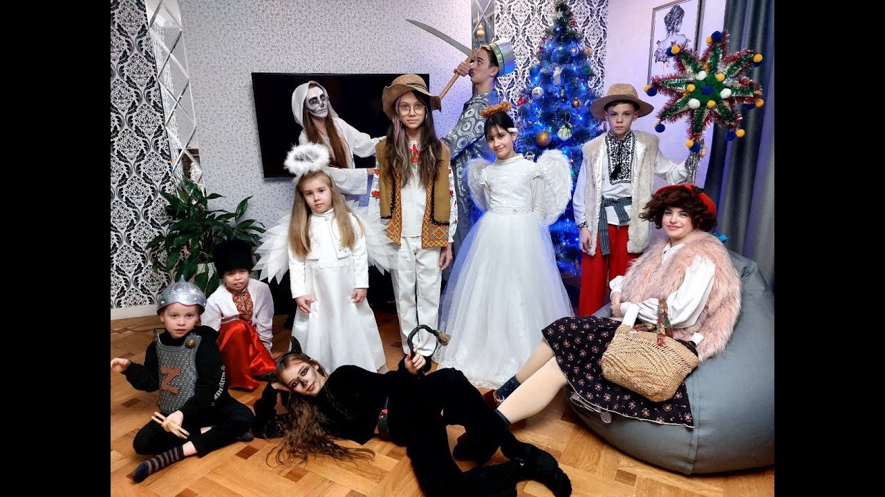 Різдвяний вертеп малюнок