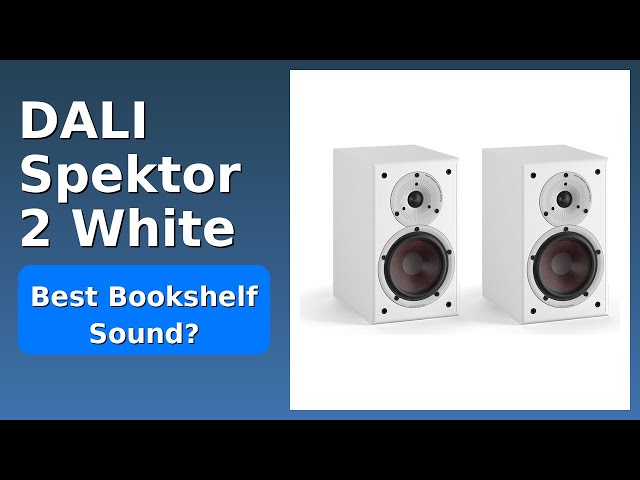 DALI SPEKTOR2 ホワイト REVIEW (2026): DALI Spektor 2 White. ESSENTIAL details. - YouTube