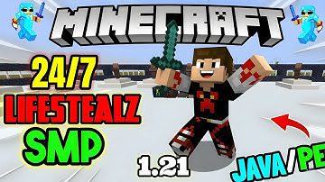 🦁JOIN PUBLIC LIFESTEAL SMP JAVA + MCPE 24/7 ONLINE SMP ALL VERSION  IP/PORT JOIN  ‎( ENDER SMP ) 🦋