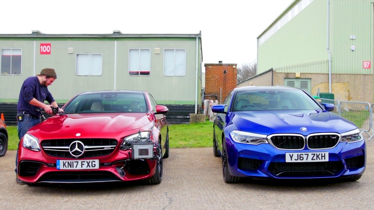 BMW M5 vs Mercedes E63 S Walkaround | Top Gear: Series 26