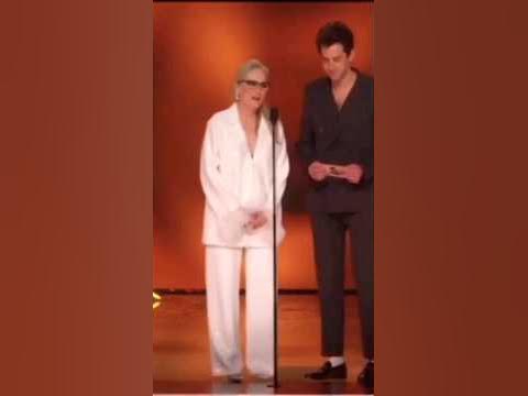 MERYL STREEP JOINS HER SON-IN-LAW PRESENTING GRAMMY'S RECORD OF THE