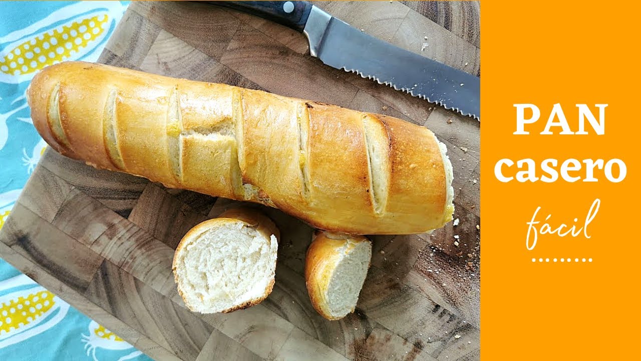 Receta de Pan Casero fácil (paso a paso ) - Paloma Casanave ( Miss Cupcakes)