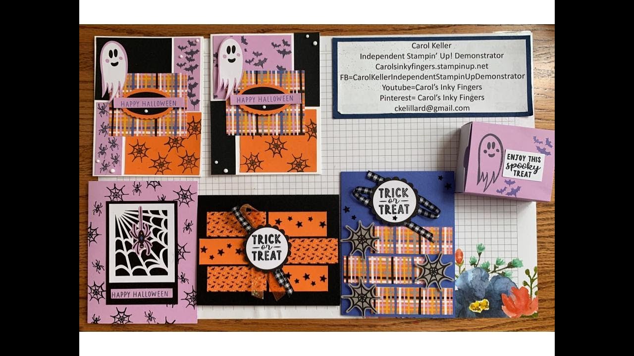 Paper Pumpkin Alternative Cards September 22 Spooky Treats & How to ...