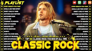 Classic Rock Songs 70s 80s 90s - ACDC, Queen, Bon Jovi, Scorpions, Aerosmith, Nirvana, Guns N Roses