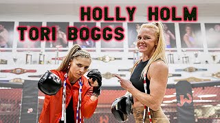 FACE OFF WITH HOLLY HOLM // TORI BOGGS
