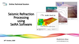 Seismic Refraction Processing using SeiRA - Part 2: Working with the Software