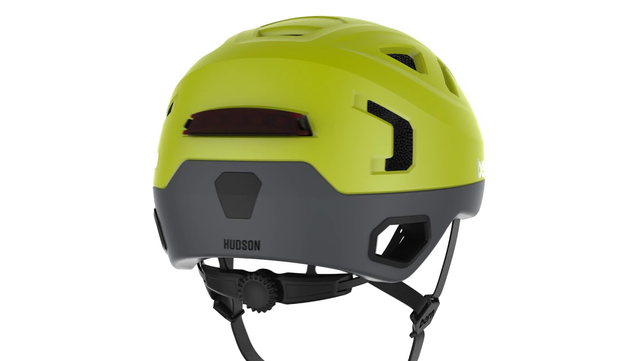 Bern 20 Hudson Cycling Biking BMX Helmet Visor MIPS Size Large Matte Black 