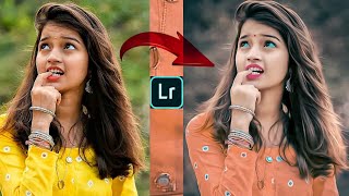 Blue And Black Tone Lightroom Presets Photo Editing Tutorial In Mobile | Lightroom Background Colour