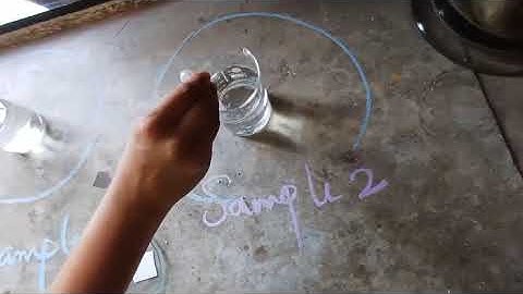 Detection of Uric Acid in the given urine sample (bird excreta)..